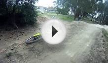 Kid vs Downhill Mountain Biker