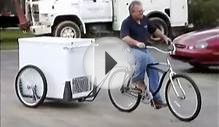 Magnolia Carts Bicycle Ice Cream Cart