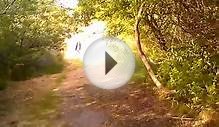 Motorized bicycle off road trail ride