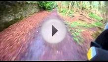 Mountain bike downhill with muddy endmasseys woods